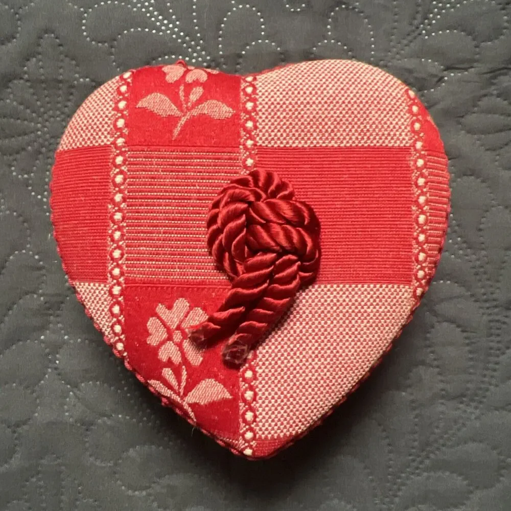 Heart Jewelry Fabric Gift Box Bracelet Beads Unforgettable Moments Earrings Ring